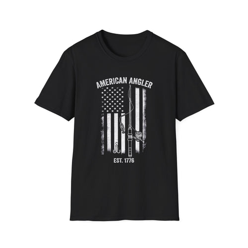American Angler Flag T-Shirt | Fishing Lures, Est. 1776